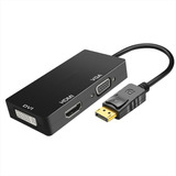 Cabo Adaptador 3x1 Displayport Para Hdmi/dvi/vga Ad-905