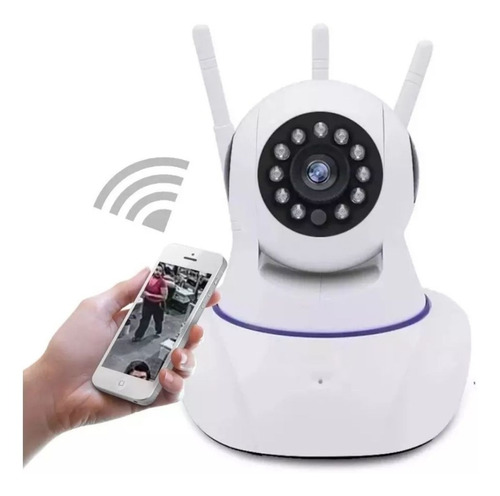 Camara Ip Wifi Hd Motorizada Vision Nocturna 360°