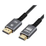 Cable Adaptador Displayport A Hdmi Premium 60 Hz 4k 2m