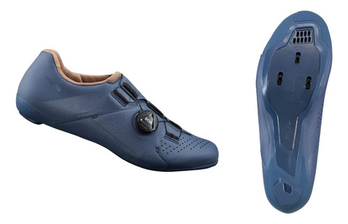 Zapatilla Ciclismo Ruta Shimano Sh-rc300 Mujer Azul