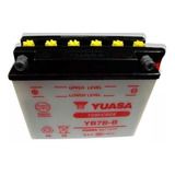 Bateria Yuasa Yb7b-b Nx 150 / Xt 225 Sin Acido En Fas Motos