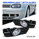 Neblineros Con Bisel Volkswagen Golf Mk4 Jetta Mk4 1998-2006