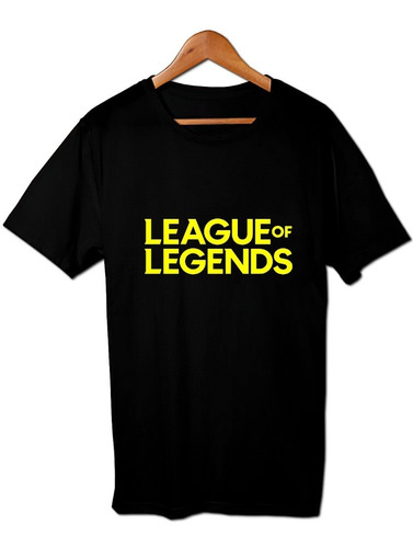 League Of Legends Logo Remera Friki Tu Eres #4