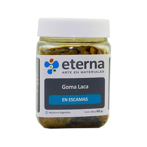 Goma Laca En Escamas Eterna X 60 Gramos