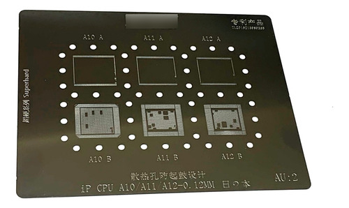 Stencil Compatible Con Teléfono  Ipho Cpu A10 / A11 / A12