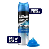 Gillette Gel De Afeitar Mach3 Complete Defense 198 G