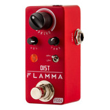 Pedal De Efectos Flamma 3 En 1 Distortion Red