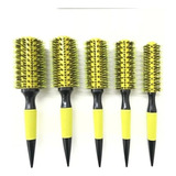 Kit 5 Professional Brush Peluquería Bristle Boar