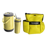 Kit Terere Garrafa Térmica Bag Mateira Recouro Copo Térmico