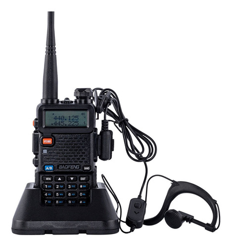 Handy Baofeng Walkie Talkie Uv5r 8w Radio Bi Banda + Extras