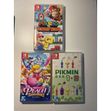 Juegos De Nintendo Switch Varios Mario, Pikmin Peach