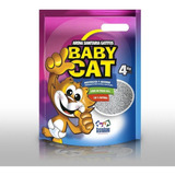 Arena  Baby Cat 4  Kilos Sanitaria Super Aglomerante 