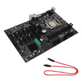 Placa Base B250b Para Pc, 12 Ranuras Pcie, Salida Vga Dvi, C