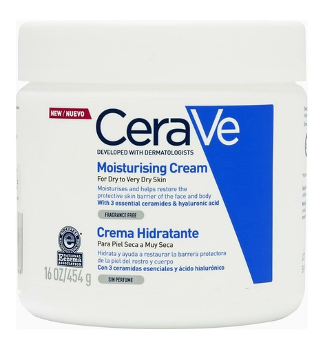 Cerave Crema Hidratante 16oz / 454g