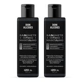 Kit 2x Sabonete Íntimo Masculino Sem Perfume Don Alcides