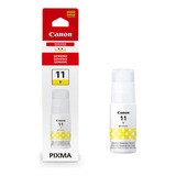 Botella De Tinta Canon Gi-11 70 Ml Amarillo