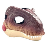 Mascara De Dinosaurio Velociraptor Realista Con Sonido 