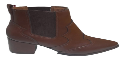 Bota Feminina Vizzano Cano Curto-3084.106-cafe