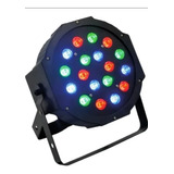 Foco De 18 Luces Led Color Para Fiesta Discoteca Rgb