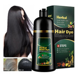 Shampoo De Tintura De Cabelo Plant Bubble De 500 Ml