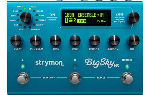 Pedal Strymon Bigsky Mx Reverb (nova Versão)