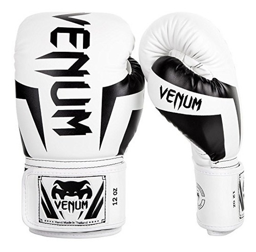 Guantes Para Entrenar Blanco/negro 10 Oz Con Panel De Malla