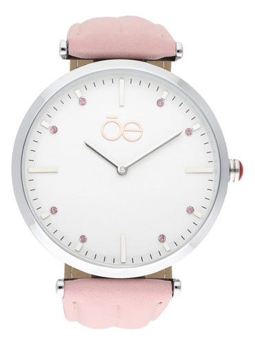 Reloj Casual Cloe Para Dama Redondo Extensible De Piel