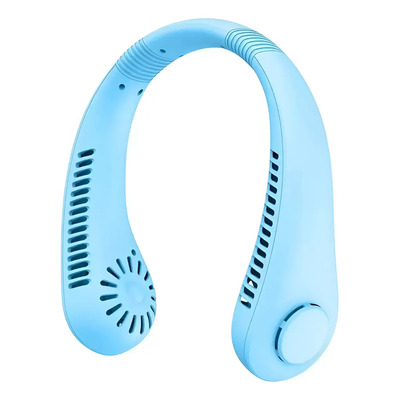 Yuqing Ventilador Portátil Recargable Azul Inalámbrico 3 Velocidades