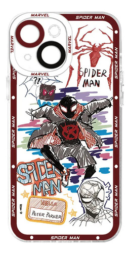 Funda Marvel Spider Man Gwen Para iPhone 11 Pro 15 14 13 12