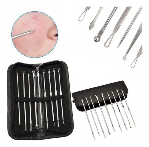 Kit Removedor Y Extractor De Puntos Negros, Espinillas, Acne