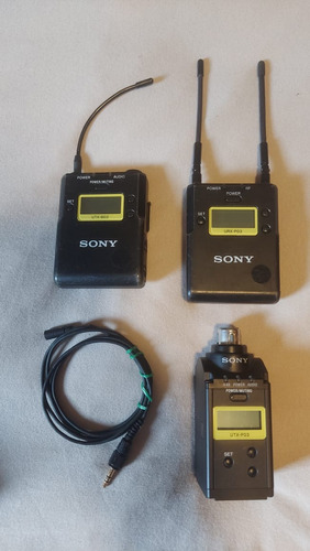Microfone Lapela Sony Uwp-d16 Sem Fio