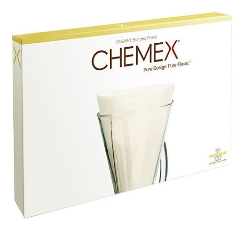 Filtros Chemex 3 Tazas (100 Unidades)