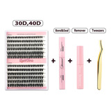 Extensiones De Pestañas, Kit Mixed Lash Cluster