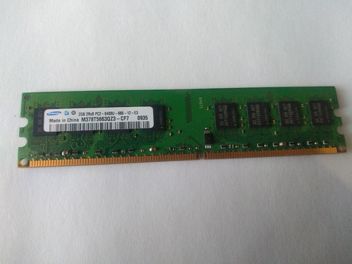 Samsung 2gb 2rx8 Pc2 M378t5663qz3-cf7