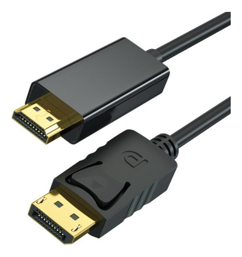 Cabo Adaptador Displayport Dp Para Hdmi 4k 144hz 1,8m Metros