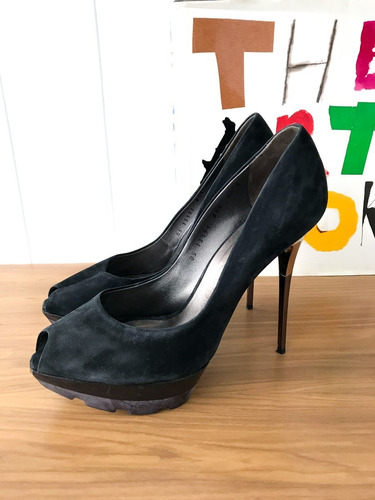 Zapatos Stilettos Salvatore Ferragamo T 39 1/2 Casi Sin Uso