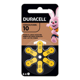 Duracell Pila Audífono Tamaño 10 Blíster X6