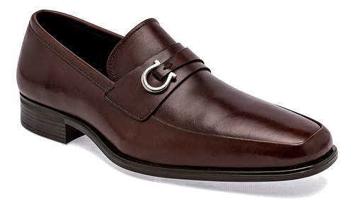 Zapato Vestir Gino Cherruti 3164 Color Cafe Para Hombre Tx8