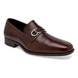 Zapato Vestir Gino Cherruti 3164 Color Cafe Para Hombre Tx8