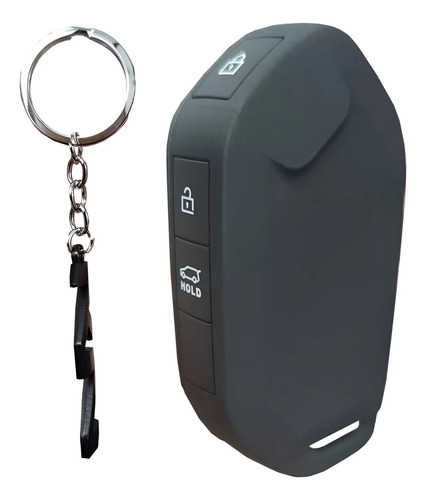 Funda Silicon 3b Presencia Para Kia K3 2024 2025 + Llavero