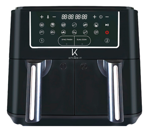 Freidora De Aire Kitchen-it Dual Edition 9l