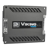 Amplificador Banda Viking 5002 Potencia 5000w 2 Ohms 1 Canal Cor Preto