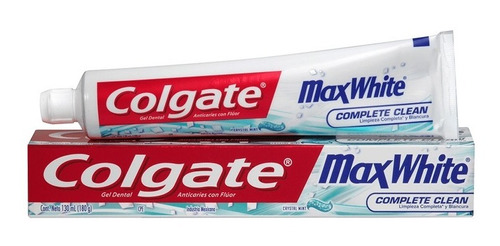 Pasta Dental Colgate Max White Crystal Mint En Crema 180 g