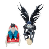 Set Pareja Figuras Shinigami Ryuk + L Death Note 30cm muñeco