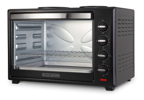 Horno Eléctrico Black+decker 62 Litros Doble Anafe To6000-ar