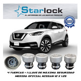 Birlos De Seguridad Starlock Nissan Kicks 12x1.25