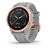 Reloj Garmin Fenix 6 S Zafiro Gris Rosa Oro Gps Smartwatch