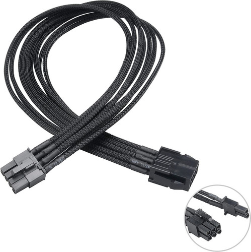 Extensor P/ Conector Placa De Vídeo Vga 6 Ou 8 Pinos - Akasa