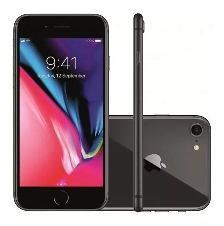  iPhone 8 64gb Preto Usado + Brinde + Envio Imediato