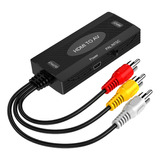Cable Convertidor Rca A / A Rca Adaptador Av De Audio Y A Av